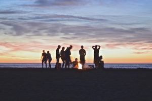 Bonfire with Friends - Benevolent Badass