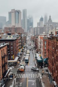 Foggy NYC Street View - Dating in New York City