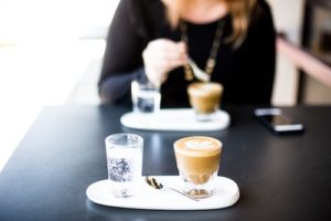 Two Espressos on Table - Dating in New York City