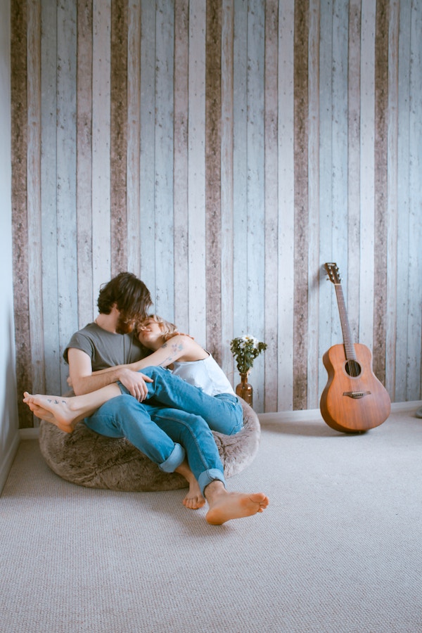 Couple Snuggling - Launch Your Dating Life - Introverted Alpha