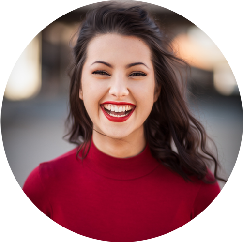 Woman-Smiling-in-Red---Launch-Your-Dating-Life