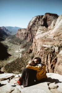 Man and Woman on Mountain - Dating Relationship Standards Introverted Alpha
