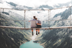 Couple on Bridge - Do Women Like Introverts