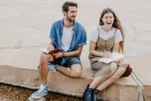 Couple Laughing - What Is Flirting