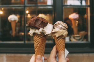 Ice Cream Cones - Dates Without Alcohol