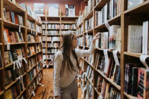 Woman in Library - How To Meet Women