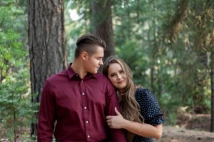 Happy Couple In Woods - Alpha Male Traits