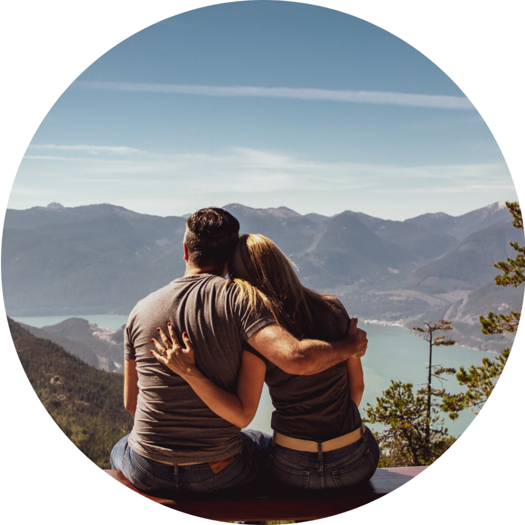 Couple On Mountain - Discovering Deeper Beauty